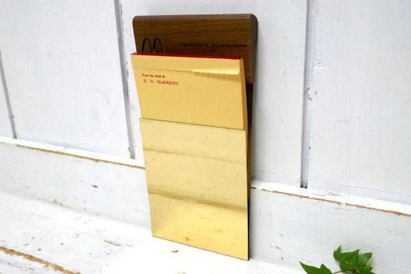 マクドナルド・カリフォルニア アドバタイジング・非売品・ビンテージ・バインダー・メモホルダー USA