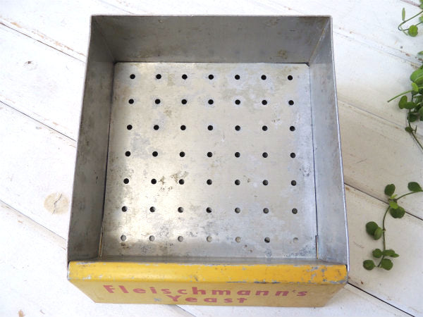 【FLEISCHMANN'S YEAST】イーストの陳列用・ヴィンテージ・店頭ディスプレイケース