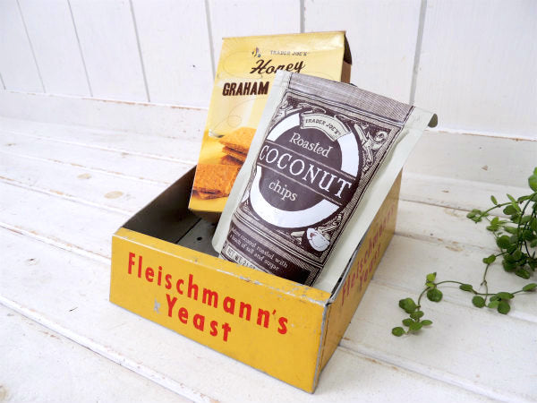 【FLEISCHMANN'S YEAST】イーストの陳列用・ヴィンテージ・店頭ディスプレイケース