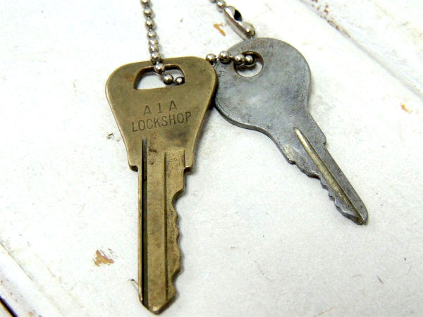 【1960's・GOOD LUCK】幸運を祈る・蹄鉄・ヴィンテージ・アドバタイジング・キーホルダー