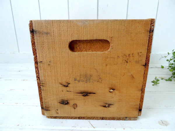 【JOHNSON&GUNSTON】大箱・たくさんの英文字入り・木箱・ヴィンテージ・ウッドボックス