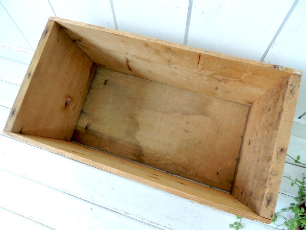 【JOHNSON&GUNSTON】大箱・たくさんの英文字入り・木箱・ヴィンテージ・ウッドボックス