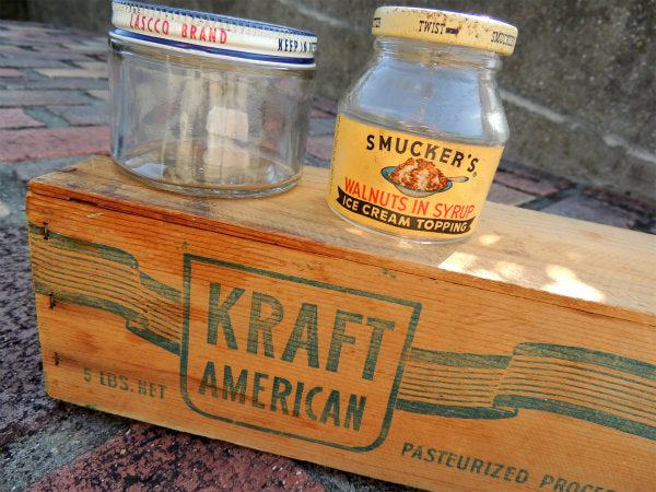 KRAFT AMERICAN クラフト社・アンティーク・チーズボックス・木箱・USA・キッチン雑貨