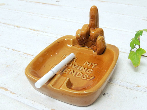 【FOR MY LOVING FRIENDS!】ビンテージ・灰皿・USA・ハードコア・アシュトレイ