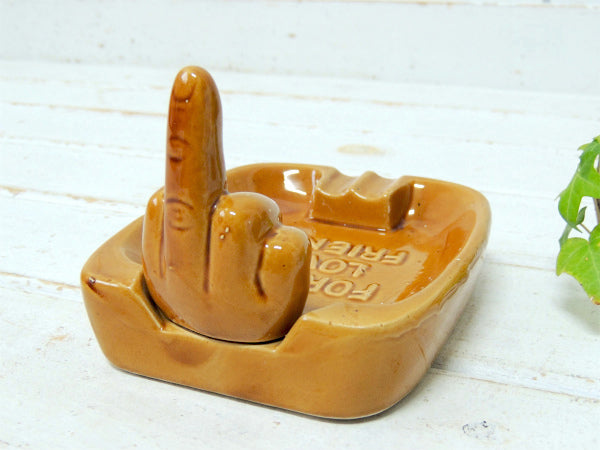 【FOR MY LOVING FRIENDS!】ビンテージ・灰皿・USA・ハードコア・アシュトレイ