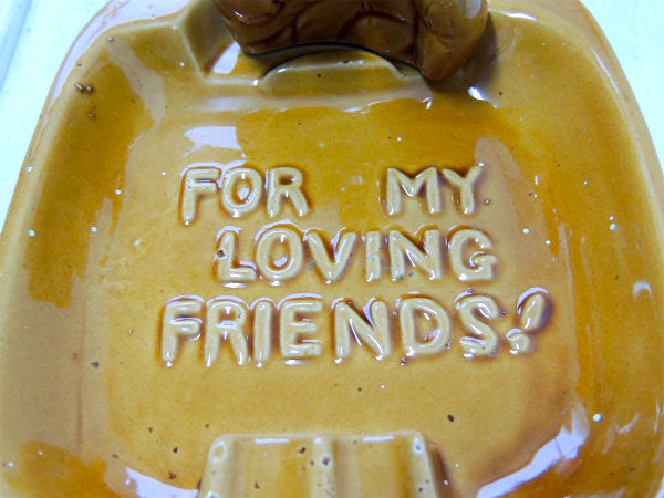 【FOR MY LOVING FRIENDS!】ビンテージ・灰皿・USA・ハードコア・アシュトレイ