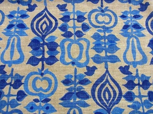 【DAVID and DASH】ベルギー製・フルーツ柄・ヴィンテージ・テキスタイル・ファブリック