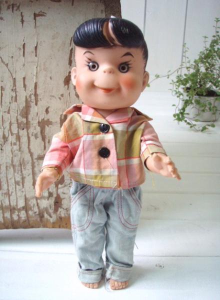 USA　50’s ロカビリー 女の子 ラバードール アンティーク  人形　TOY DOLL