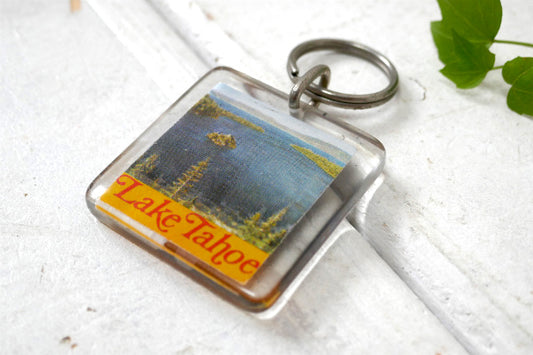 Lake Tahoe・レイクタホ・ピクチャー・写真・デッドストック・ヴィンテージ・キーホルダー