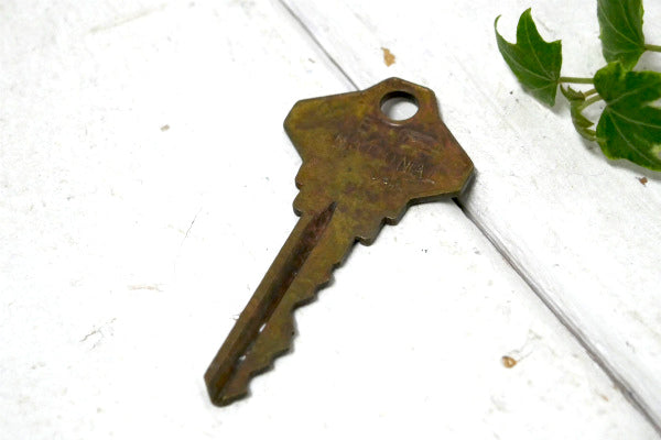 NATIONAL KEY SC4 ナショナル OLD ヴィンテージ USA 真鍮製・キー 鍵
