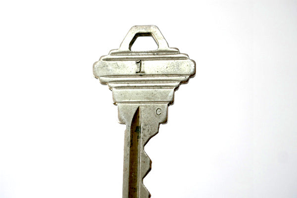 SCHLAGE 1 c シュラーゲ ヴィンテージ Key・古鍵 OLD 鍵・キー USA