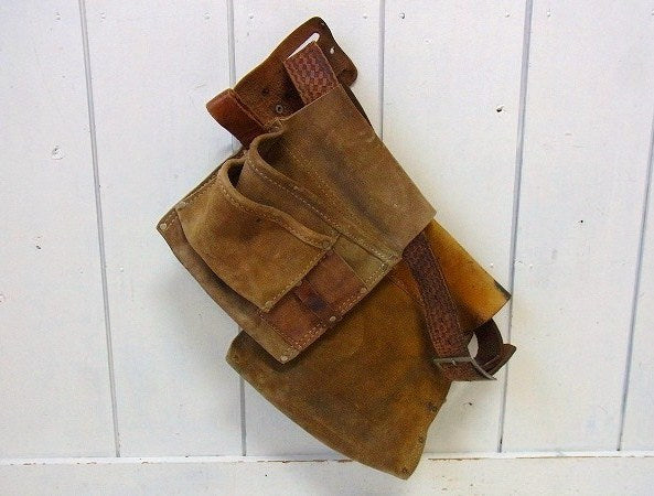 【マグワイア ニコラス】レザー製・DIY/ヴィンテージ・工具エプロン/ツールエプロン USA