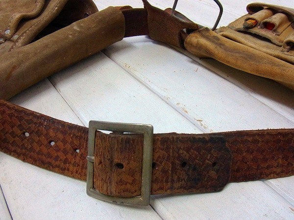 【マグワイア ニコラス】レザー製・DIY/ヴィンテージ・工具エプロン/ツールエプロン USA