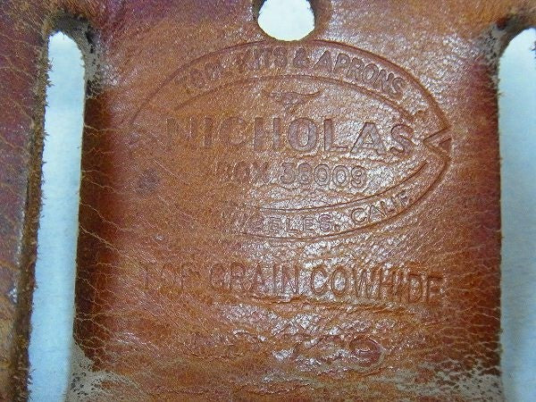 【マグワイア ニコラス】レザー製・DIY/ヴィンテージ・工具エプロン/ツールエプロン USA