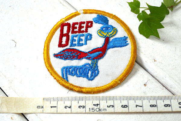 ロードランナー・ROAD RUNNER 1968~1969s・ヴィンテージ・ワッペン 刺繍 USA