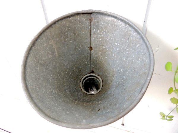 Delphos ティン製 ヴィンテージ じょうご 漏斗 ファンネル ガレージ モーター系 USA