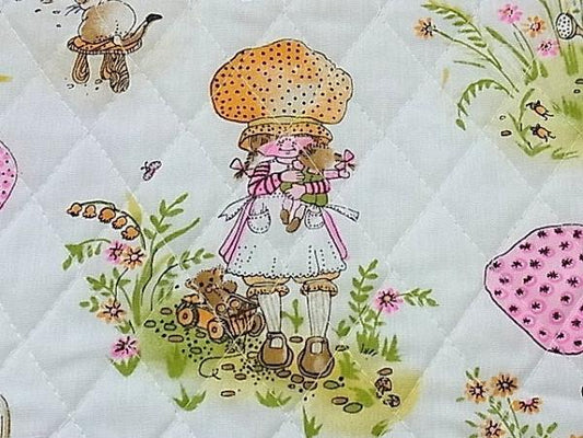 【ホリーホビー】70’sデッドストック・ヴィンテージ・はぎれ3枚セット/キルティング生地