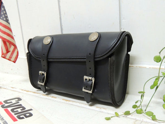 LIBERTY インディアン・コンチョ・本革 レザー・ビンテージ・サドルバッグ・バイクバッグ US