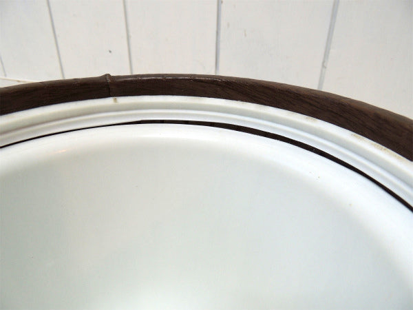 Kraftware ウッド柄・ヴィンテージ・アイスペール アイスバスケット ミッドセンチュリー US