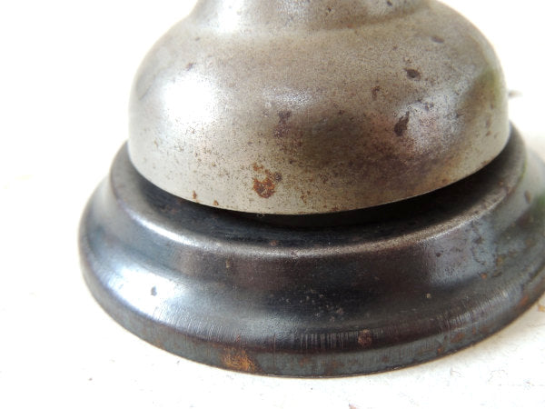 【シャビーなメタル製】ヴィンテージ・呼び鈴・コールベル・卓上ベル・USA・店舗レジ