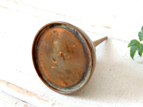 【真鍮製】ちいさな・アンティーク・油差し・オイル差し・オイラー・ガレージ・工業系・USA