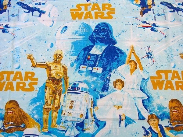 【スターウォーズ】STAR WARS・ヴィンテージ・ユーズドシーツ(ボックスタイプ) USA