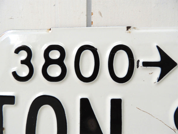 【3800→/ETON ST.】USA・ホーロー製・ヴィンテージ・ストリートサイン/標識/看板