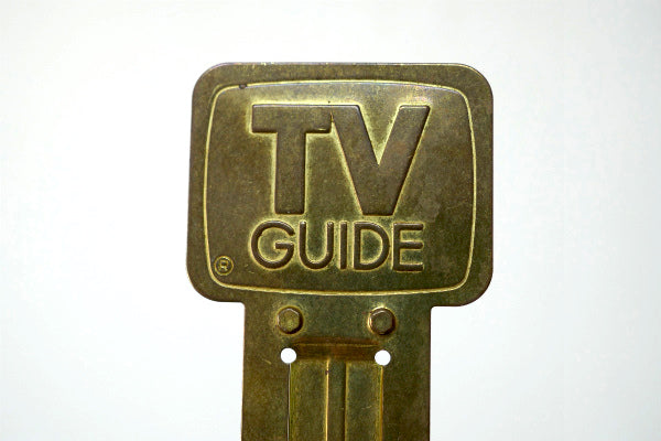 テレビガイド誌・TV GUIDE・アドバタイジング・ブックマーカー・栞・しおり・アメリカンビンテージ