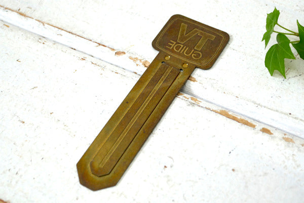 テレビガイド誌・TV GUIDE・アドバタイジング・ブックマーカー・栞・しおり・アメリカンビンテージ