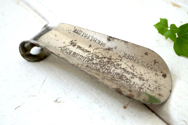 1867年〜Crosby Square・アドバタイジング・ヴィンテージ・靴べら・シューホーン・USA