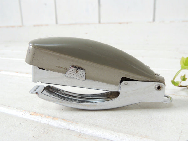 【Bates 88P】グレー色・ハンディタイプ・ヴィンテージ・ホッチキス/ステープラー USA