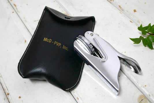 McD PVP カリフォルニア 1977's ヴィンテージ カンパニーシール エンボッサー USA