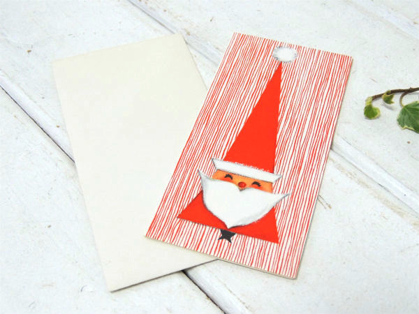【サンタクロース】ホールマーク社・デッドストック・ヴィンテージ・クリスマスカード USA