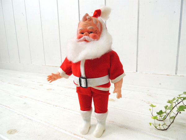 サンタクロース クリスマス ヴィンテージ ソフビドール 人形 USA