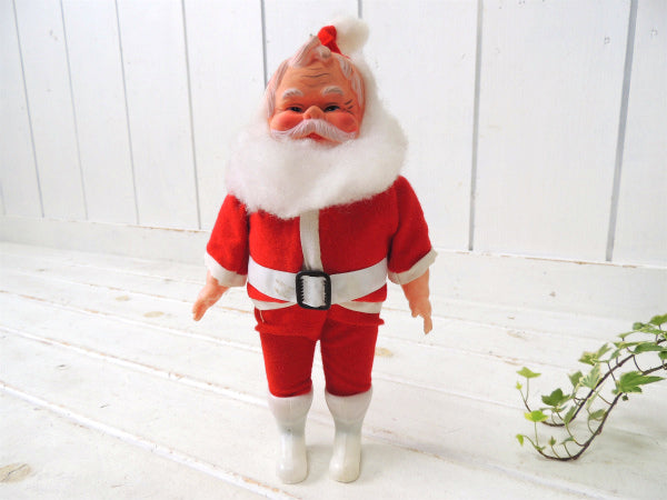 サンタクロース クリスマス ヴィンテージ ソフビドール 人形 USA