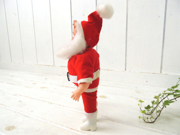 サンタクロース クリスマス ヴィンテージ ソフビドール 人形 USA