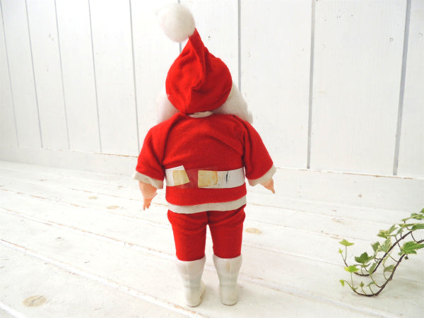 サンタクロース クリスマス ヴィンテージ ソフビドール 人形 USA