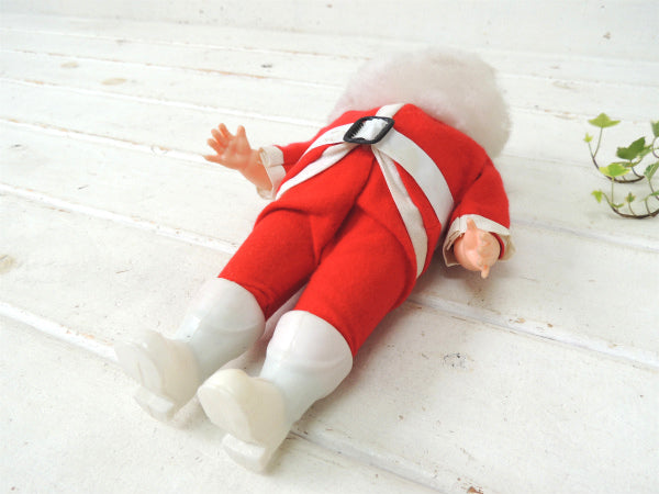 サンタクロース クリスマス ヴィンテージ ソフビドール 人形 USA