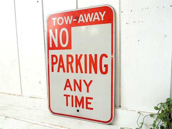 NO PARKING 駐車禁止 ヴィンテージ サイン 看板 道路標識 USA ストリートサイン