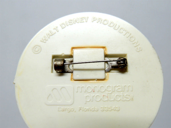 【ミッキーマウス&ミニーマウス】1970s・オールド・ディズニー・キャラクター・ヴィンテージ・バッジ