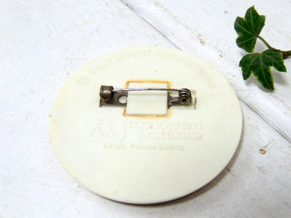 【ミッキーマウス&ミニーマウス】1970s・オールド・ディズニー・キャラクター・ヴィンテージ・バッジ