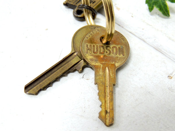 【Snap-on・スナップオン】ディーラートラック・ヴィンテージ・真鍮製・キーホルダー・鍵付き