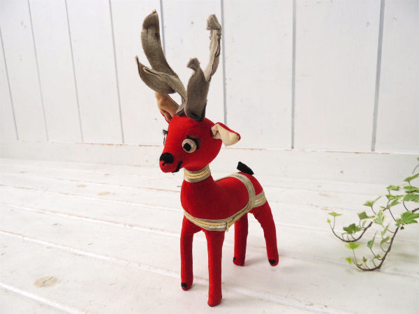 【ドリームペッツ】クリスマス・トナカイ・60'sヴィンテージ・ドール/ぬいぐるみ