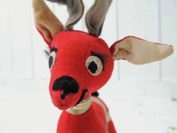 【ドリームペッツ】クリスマス・トナカイ・60'sヴィンテージ・ドール/ぬいぐるみ