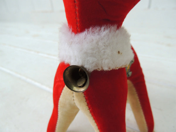 トナカイ・クリスマス・ヴィンテージ・ドール/ぬいぐるみ/MADE IN JAPAN