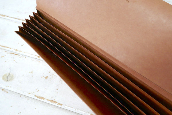 Smead Redrope クラフト 紙製・ヴィンテージ・エキスパンディング ファイル・書類ケース