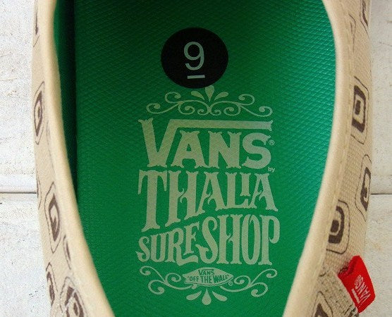 【THALIA SURF×バンズ】Washboard・限定コラボシューズ&ステッカー/9.0サイズ