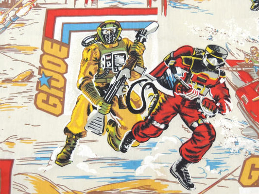 【GIジョー】アメリカ軍特殊部隊・1985年・ヴィンテージ・カーテン・リメイク・ハンドメイド