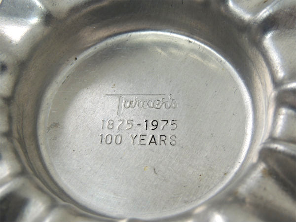 【Turner's DAIRY FARMS】ミルク・アドバタイジング・ビンテージ・アルミ・小皿・灰皿