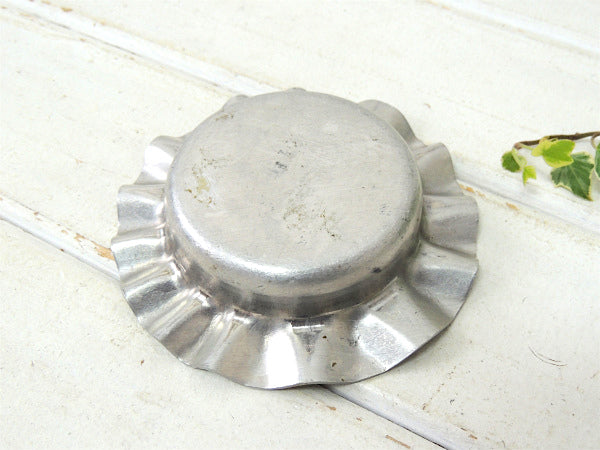 【Turner's DAIRY FARMS】ミルク・アドバタイジング・ビンテージ・アルミ・小皿・灰皿